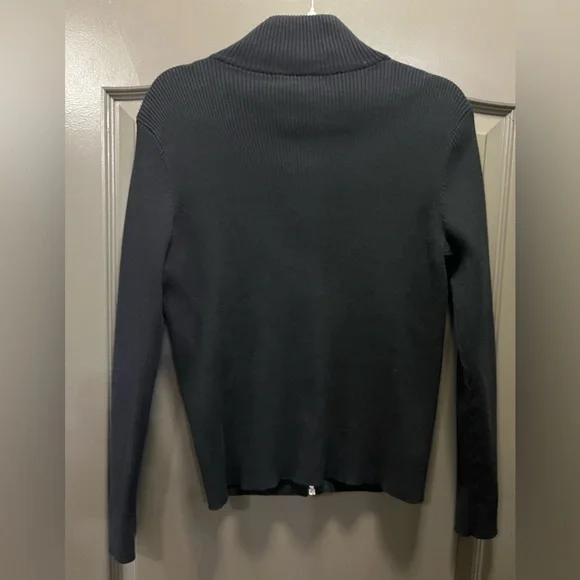 Ralph Lauren Women’s Black Multicolor Quilted Jacket Size M - Picture 3 of 5